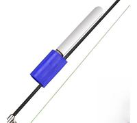 babominimer LED Glow Night Fishing Light Rod Tip Clip Bite Alarm Lightstick, indicatore di plastica impermeabile con clip di montaggio, si adatta alla maggior parte delle canne da pesca in mare e