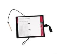babominimer Libro per appunti subacquei con 50 pagine di carta impermeabile ricaricabile subacquea, tasca trasparente e accessorio elastico per professionisti (rosso rosa)