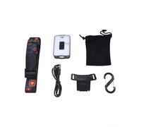 babominimer Luce ricaricabile con sensore a clip con induzione a infrarossi intelligente, lampada frontale a LED per campeggio, escursionismo, pesca, corsa, ciclismo, passeggiate con il cane, (nero)