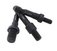 babominimer M6 M8 M10 per Cr-Mo Set di adattatori autofilettanti con gambo esagonale da 1/4 di pollice per inserire dadi o bulloni a gancio, compatibile con trapano elettrico, 3 pezzi nero H (A)