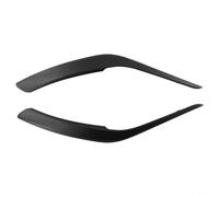 babominimer Maniglia interna sinistra e destra, pannello di rivestimento nero per X1 E84 2009 - 2015, ricambio interno auto anteriore posteriore interno copertura maniglia per portiera, per una facile