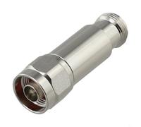 babominimer Mini attenuatore coassiale RF, 2W tipo N maschio a femmina, DC-3.0GHz, generatore di segnale 50 Ohm, attenuatore fisso a bassa potenza a tre elementi placcato in rame (20dB)