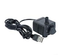 babominimer Mini pompa ad acqua USB ad alimentazione solare sommergibile DC 12 V 4,8 W 240 L/H con cavo da 1,5 m per acquario acquario fontana per animali domestici e piccola circolazione dell'acqua