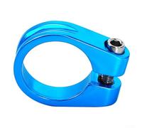 babominimer Morsetto per reggisella QC100 da 28,6 mm, in lega di alluminio 6061, per bici da strada, con chiusura a mosca morta, per scooter (28,6 mm blu)