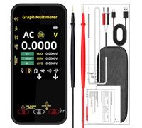 babominimer Multimetro digitale grafico S500 Registratore di forme d'onda di tensione 20K Schermo a colori TFT da 3,2 pollici Modalità di picco alto a 4,5 cifre
