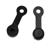 babominimer Nipplo di spurgo idraulico in gomma per freni a disco per biciclette, compatibile con e altre marche, nero/rosso/verde (nero)
