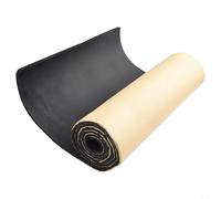 babominimer Pannello isolante in schiuma fonoassorbente per cofano auto, 50 x 200 cm, spessore 8 mm, barriera termica per vano motore, cofano o interno del veicolo, resistente all'acqua