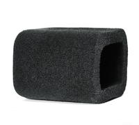 babominimer Parabrezza in schiuma per microfono USB Fifine AM8, filtro antivento per registrazioni chiare e podcasting, materiale in schiuma leggera con vestibilità sicura, (nero)