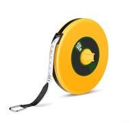 babominimer per 1 righello in fibra, resistente all'usura, metro a nastro e ruote girevoli da 10 a 100 m (100 m)