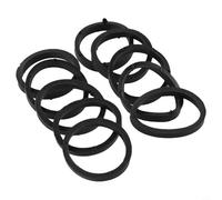 babominimer Per 20 rondelle verticali e piatte in gomma per dadi per manubri Spinlock, 25 mm nero di ricambio O-ring per morsetti per bilanciere e asta campana manuale (10 pezzi verticali)