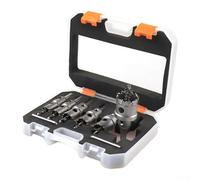 babominimer per 8PCs 16-35mm TCT carburo Tipped Core Drill Bit Set Cutter per Acciaio
