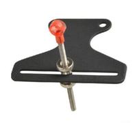babominimer Per arco ricurvo T Sight con 1 perno per arco lungo e archi Takedown, struttura in acciaio inossidabile, opzioni di colore nero o rosso (nero)
