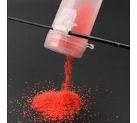 babominimer Per canne da pesca Pellet Cup Feeder per pesca alla carpa con adattatore si adatta a qualsiasi punta del palo, accessorio per esche in plastica bianca trasparente (M)