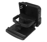 babominimer Per console centrale pieghevole nero portabicchieri per Jetta 2006-2010, per Eos 2007-2011, per MK5 MK6 - OEM 1K0862532F con Dual Drink