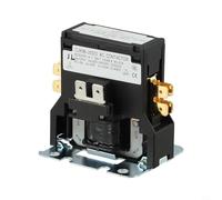 babominimer per contattore AC 220V Polo singolo per relè CJX9B/25S/D per condizionatore d'aria per compressore motore HVAC 50/60Hz Contattore scopo definito nero