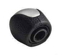 babominimer Pomello del cambio manuale a 6 marce, in pelle, colore argento opaco, compatibile con interni III 2007-2015 Hatchback Sport Tourer
