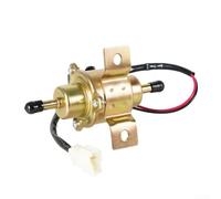 babominimer Pompa elettronica per carburante da 12 V, montaggio esterno, con pistone in alluminio rivestito in rame, design per modifiche automobilistiche che forniscono alta pressione e erogazione