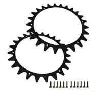 babominimer Punte antiscivolo per tosaerba, 225 mm, accessori per tosaerba Worx WR153E, WR155E, WR147E.1, WR148E, serie L, confezione da 2 con 14 chiodi