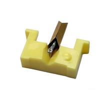 babominimer Puntina di ricambio per giradischi Shure M70B N70B N72B compatibile con Astatic EVG Pfanstiehl, giradischi in vinile (giallo)