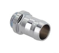 babominimer Raccordo per raffreddamento ad acqua per PC, connettore in ottone a due tocchi, con filettatura G1/4, cromato, per tubo del serbatoio della pompa del radiatore (14 mm)