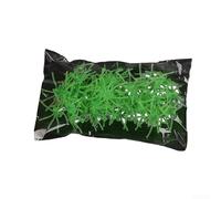 babominimer Ragnatele fluorescenti al buio con 50 ragni finti per decorazione di Halloween per interni ed esterni, ragnatele elastiche per tavoli, pareti e finestre