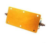 babominimer Resistore in metallo da 8 Ohm, 200 W, dissipatore di calore in alluminio, carico fittizio per test audio con fori di montaggio, componenti elettronici (10 Ohm 10R)