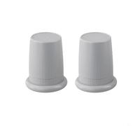 babominimer Rialzi regolabili per mobili e letto, altezza 76-125 mm, con design antiscivolo, per divano, tavolo, sedia, 2 pezzi, compatibili con vari tipi di mobili (grigio)