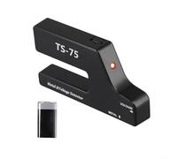 babominimer Rilevatore di tensione portatile 2 in 1 in metallo e scanner da parete con sensore per tubi e fili, rilevatore di cavi elettrici AC portatile con avvisi visivi e acustici per la casa