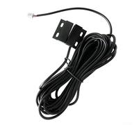 babominimer Sensore magnetico per porta cablato, in metallo impermeabile, 5 m, sensore di sicurezza normalmente chiuso per porte di garage, tapparelle, vetro, legno e ferro (connettore incluso)