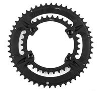 babominimer Set corona doppia 53-39T 110BCD, set corona asimmetrica, AL7075-T651, compatibile con pedivelle 105 R7000, Ultegra R8000, R9100, 10/11/12 velocità, (50-34t)