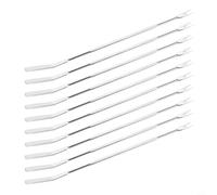 babominimer Set di 10 forchette per frutti di mare con gambe di granchio, aragosta e crostacei, in acciaio inox, con estremità cucchiaio e forchetta, per rimuovere facilmente la carne da aragosta