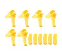 babominimer Set di 12 pezzi per smontagomme per testa d'anatra in plastica, kit di strumenti di smontaggio per riparazione automobilistica (sku)