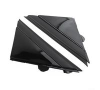 babominimer Set di 2 coperture per specchietti retrovisori per portiera 2012-2019, nero lucido, modanatura anteriore sinistra e destra, plastica resistente alle intemperie + gomma di ricambio senza D