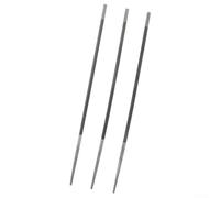 babominimer Set di 3 lime per affilatura motosega, rotonde in acciaio, per kit di utensili manuali con diametro di 4,0 mm, 4,8 mm, 5,5 mm, per sega elettrica piccola 3/8, piccola 325 e grande 3/8, 404