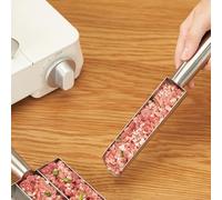 babominimer Set di 3 polpette in acciaio inox con impugnatura comoda e senza superfici, per una forma uniforme, lavabile in lavastoviglie (canna singola)