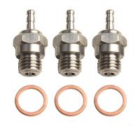 babominimer Set di 3 tappi luminosi N3 70117 per RC per auto e camion con motore a nitro, per Kyosho, HPI, SHP e petroliera illimitata, accensione a scintilla in metallo durevole