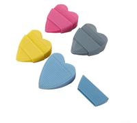 babominimer Set di 4 fermaporta per uso domestico, funzione antivento per un'efficace tenuta della porta su tappeti, legno, piastrelle e pavimenti in cemento