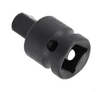 babominimer Set di adattatori per chiavi a bussola per chiavi a bussola da /4", 3/8", /2" e 3/4", giunto a cricchetto in acciaio cromato con fermo a sfera, finitura elettrolitica nera (da -2 a 3-8)