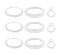 babominimer Set di guarnizioni in silicone per bottiglie d'acqua da 1,18 l, compatibili con coperchi Impresa, con tappo per cannuccia e tappo di bottiglia, a prova di perdite