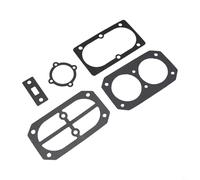 babominimer Set di guarnizioni per compressore d'aria con rondelle, 5 pezzi, per modello 2070, include guarnizioni base e cilindro, materiale plastico, nero