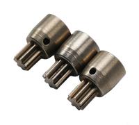 babominimer Set di ingranaggi per motore in metallo a 7 denti, 3 pezzi, per chiave elettrica senza spazzole 2106, accessori per utensili elettrici duraturi con elevata concentricità e resistenza