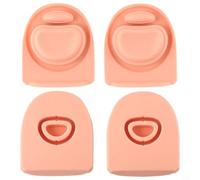 babominimer Set di tappi di ricambio in silicone per bottiglie d'acqua e acciaio inossidabile, guarnizioni di tenuta del coperchio a tenuta stagna, compatibili con 540,6 g, 680,4 g, 708,7 g (arancione