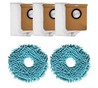 babominimer Sostituzione Microfibra Mop Panni E Sacchetti di Polvere Set per Conga 9590 Spin per Conga 9990 10090 AI Spin Per Ultra Power Home Series Robot Aspirapolvere