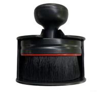 babominimer Spazzola applicatore lucidante per pneumatici auto, con supporto, setole in microfibra per dettagli auto, manico antiscivolo, strumento per la pulizia delle ruote e delle finiture
