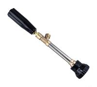 babominimer Spruzzatore a pressione agricola con ugello regolabile, pressione di esercizio 3 kg, struttura in alluminio per lavaggio auto e irrigazione da giardino (30 cm)