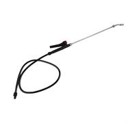 babominimer Spruzzatore a pressione in acciaio inox, 73 cm, con schema di spruzzatura regolabile, tubo da 1,1 m e connettore filettato per giardinaggio, irrigazione del prato o lavaggio auto