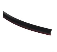 babominimer Striscia di tenuta in gomma EPDM nera da 4 m, 8 mm x 10 mm, a forma di T, resistente alle intemperie, per paraurti anteriore, posteriore, labbro, faro, minigonna, con nastro biadesivo