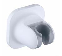 babominimer Supporto per doccetta regolabile senza punzonatura, in plastica ABS, montaggio a parete, con regolazione dell'angolo verso l'alto e verso il basso, per bambini e genitori, compatibile con