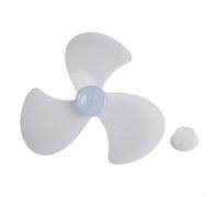babominimer Supporto per pala del ventilatore in plastica PP, design a tre pale, per ventilatore da pavimento verticale da 40,6 cm e ventilatore da tavolo, funzionamento silenzioso, resistenza alle