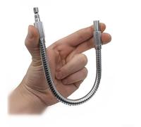 babominimer Supporto per punte per cacciavite a albero flessibile, 200 mm, estensione, adattatore per punte a serpente per trapano elettrico o cacciavite a cricchetto in spazi difficili da raggiungere